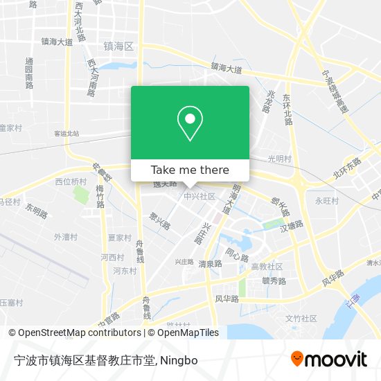 宁波市镇海区基督教庄市堂 map