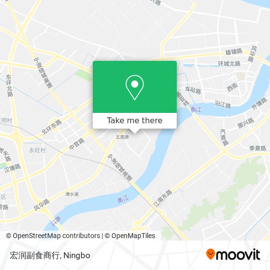 宏润副食商行 map
