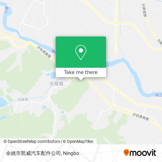 余姚市凯威汽车配件公司 map