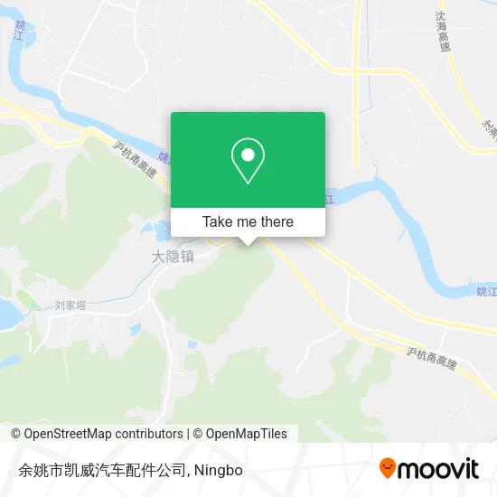 余姚市凯威汽车配件公司 map