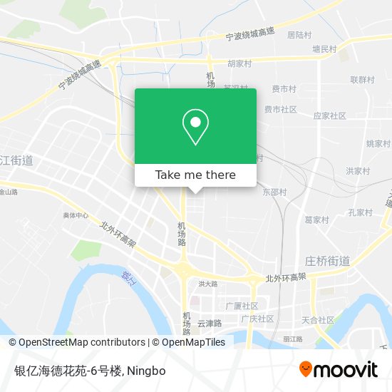 银亿海德花苑-6号楼 map