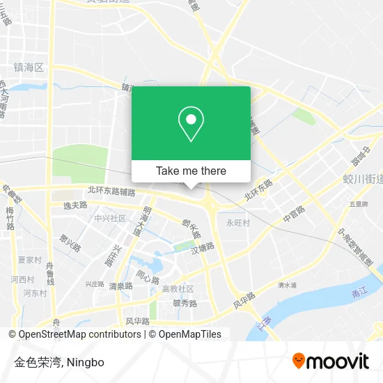 金色荣湾 map