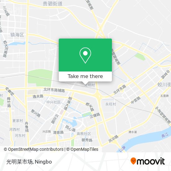 光明菜市场 map
