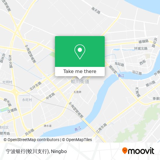 宁波银行(蛟川支行) map