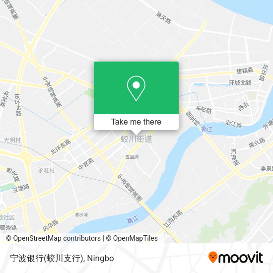 宁波银行(蛟川支行) map