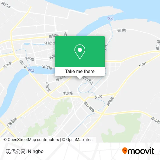现代公寓 map