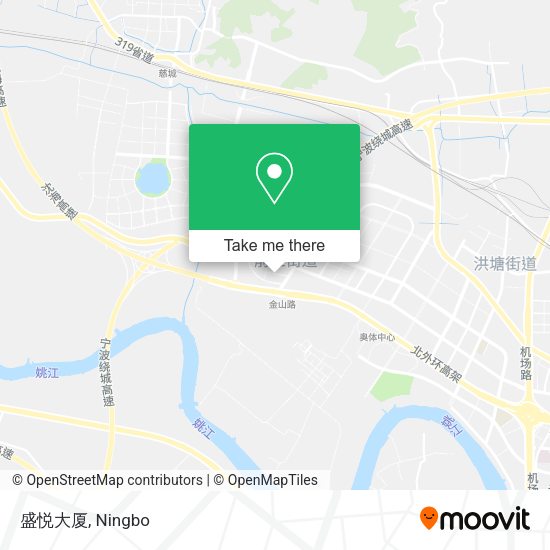 盛悦大厦 map