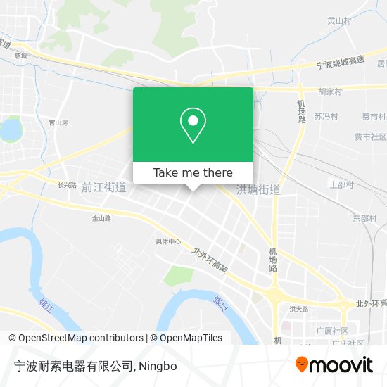 宁波耐索电器有限公司 map