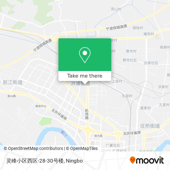 灵峰小区西区-28-30号楼 map