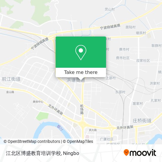 江北区博盛教育培训学校 map