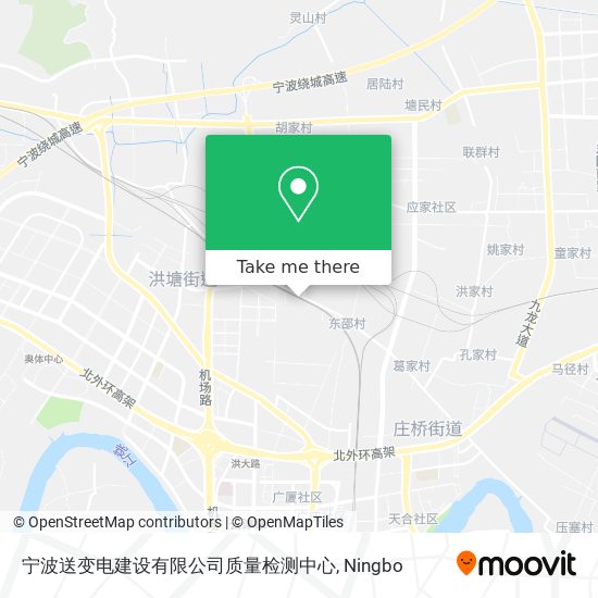 宁波送变电建设有限公司质量检测中心 map