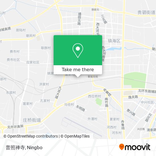 普照禅寺 map