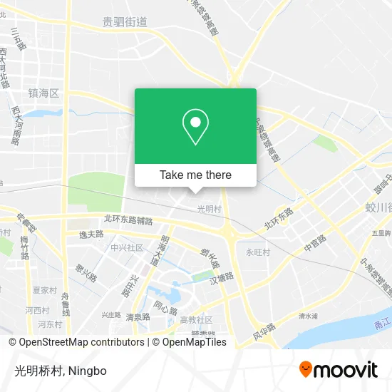 光明桥村 map