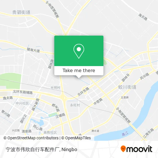 宁波市伟欣自行车配件厂 map