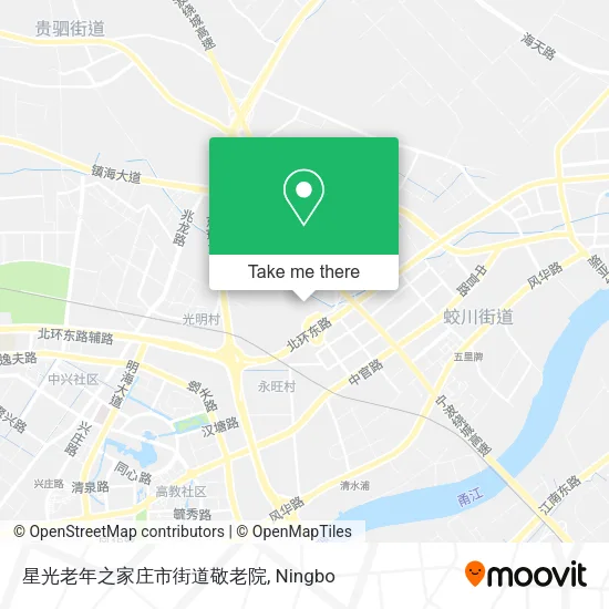 星光老年之家庄市街道敬老院 map