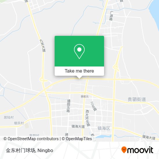 金东村门球场 map