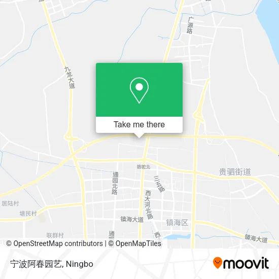 宁波阿春园艺 map