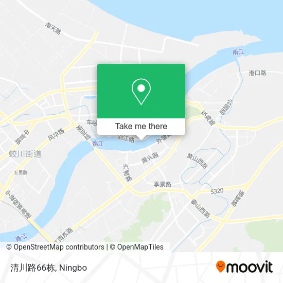 清川路66栋 map