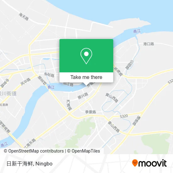 日新干海鲜 map