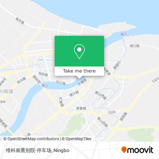 维科南熏别院-停车场 map