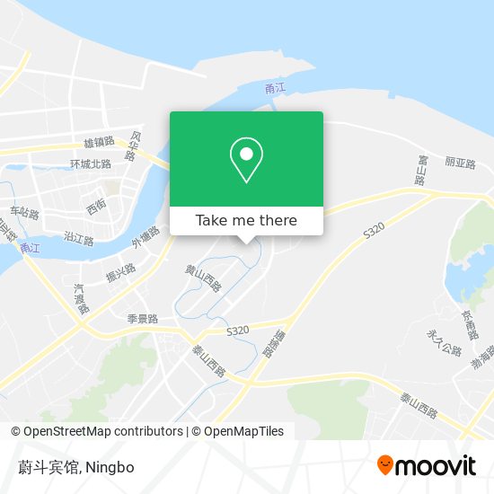 蔚斗宾馆 map