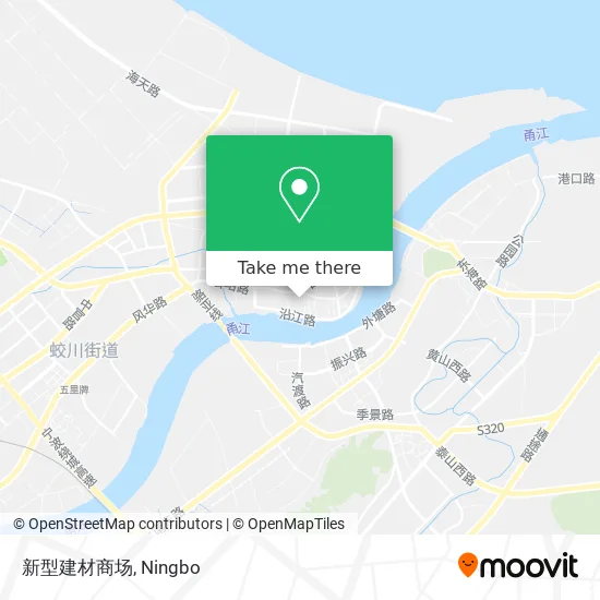 新型建材商场 map