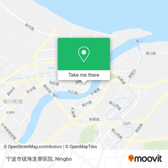 宁波市镇海龙赛医院 map