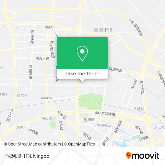 保利城-1期 map