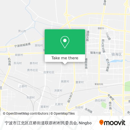 宁波市江北区庄桥街道联群村村民委员会 map