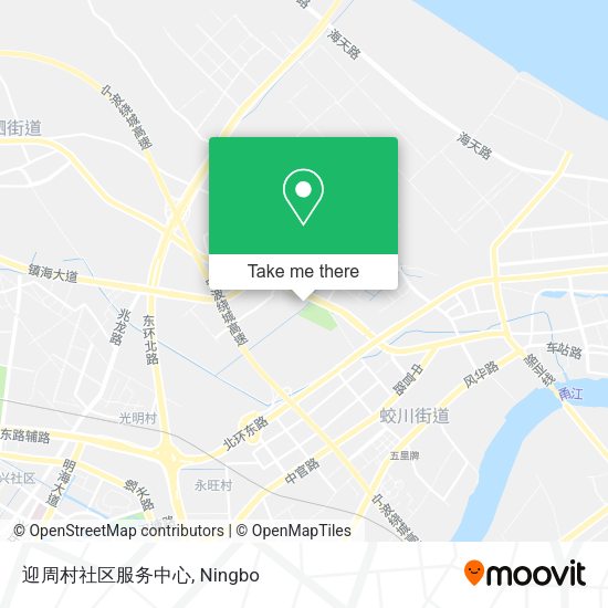 迎周村社区服务中心 map