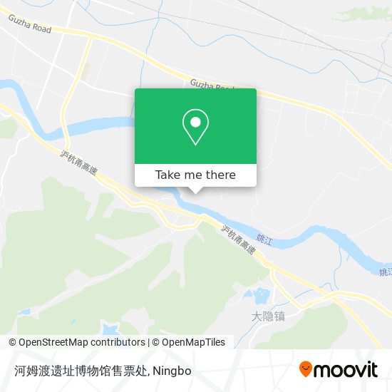 河姆渡遗址博物馆售票处 map