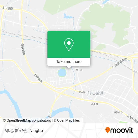 绿地.新都会 map