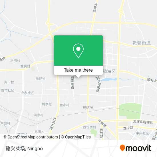 骆兴菜场 map