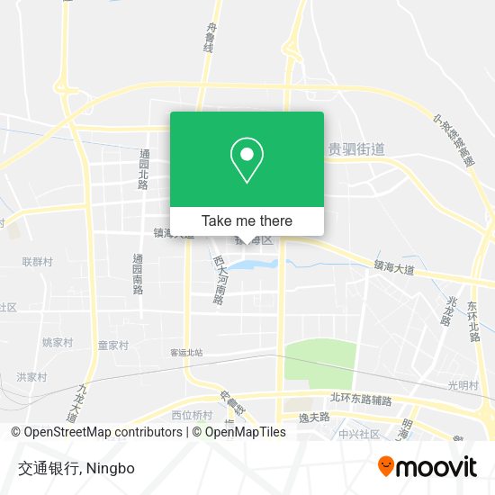 交通银行 map