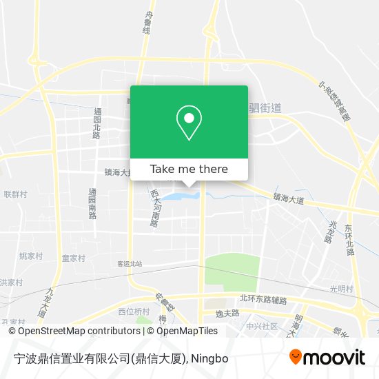 宁波鼎信置业有限公司(鼎信大厦) map