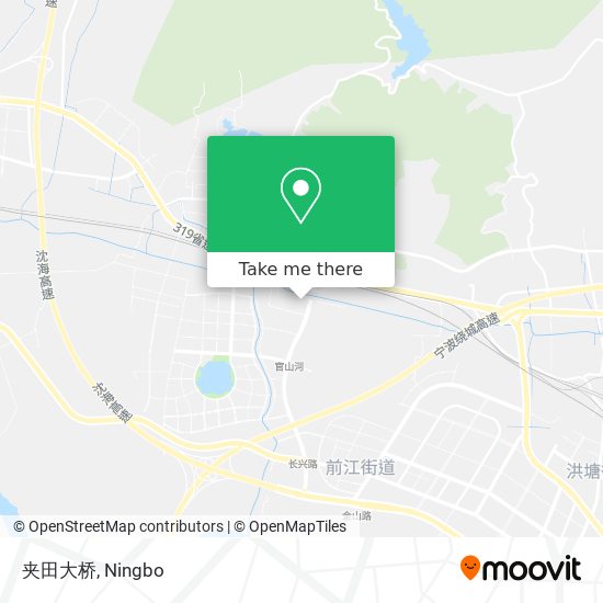 夹田大桥 map
