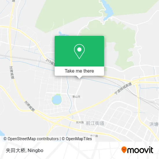 夹田大桥 map