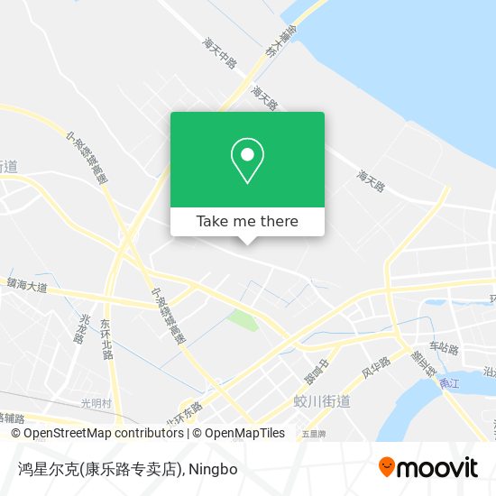 鸿星尔克(康乐路专卖店) map