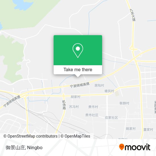 御景山庄 map