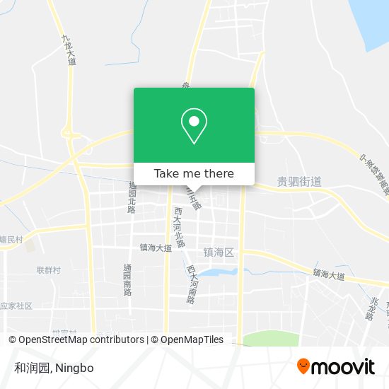 和润园 map