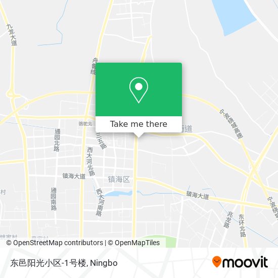 东邑阳光小区-1号楼 map
