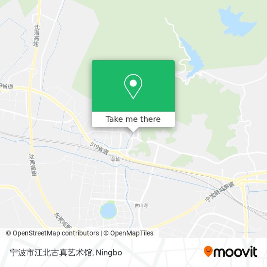 宁波市江北古真艺术馆 map