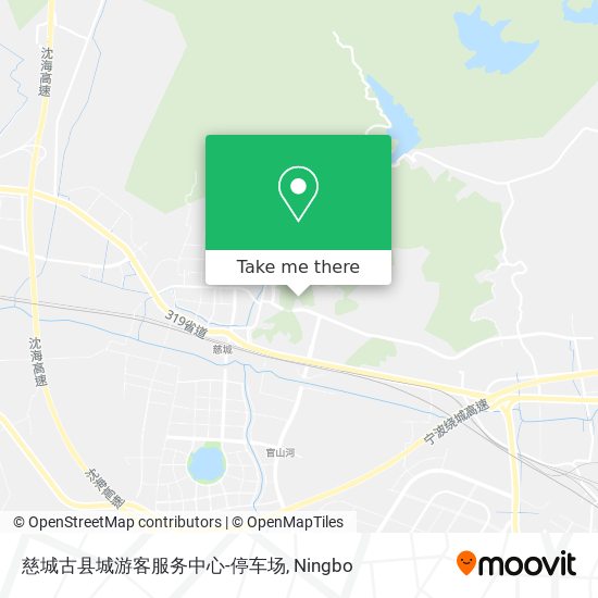 慈城古县城游客服务中心-停车场 map