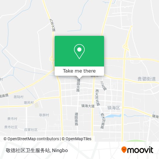 敬德社区卫生服务站 map