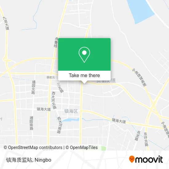 镇海质监站 map