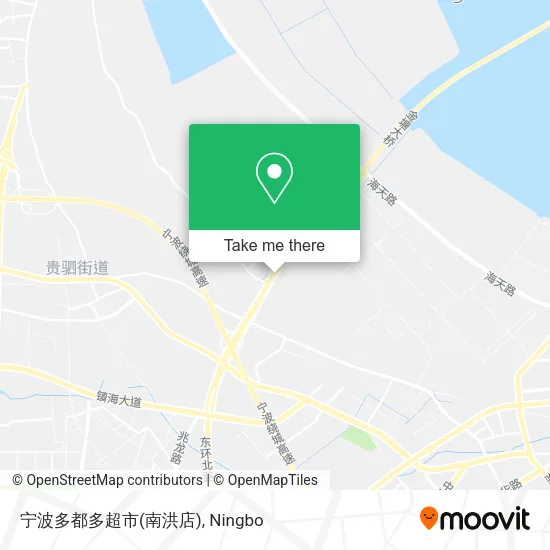 宁波多都多超市(南洪店) map