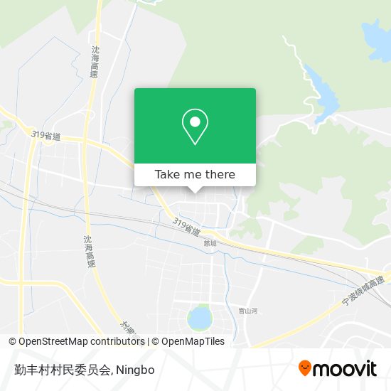 勤丰村村民委员会 map