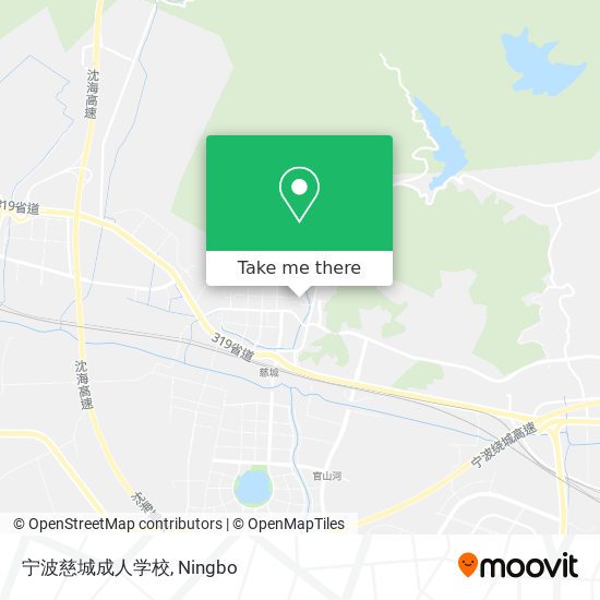 宁波慈城成人学校 map
