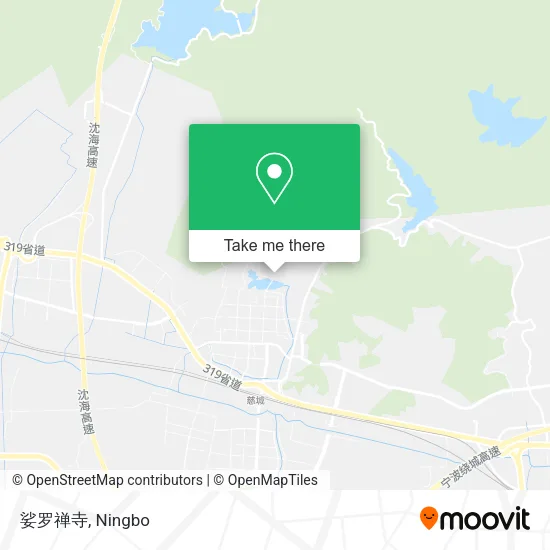 娑罗禅寺 map