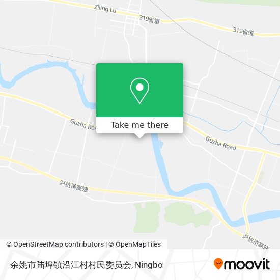 余姚市陆埠镇沿江村村民委员会 map